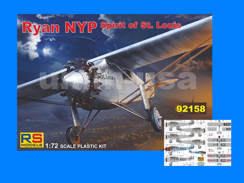 RS92158 Ryan NYP "Spirit of St.Louis"  1/72